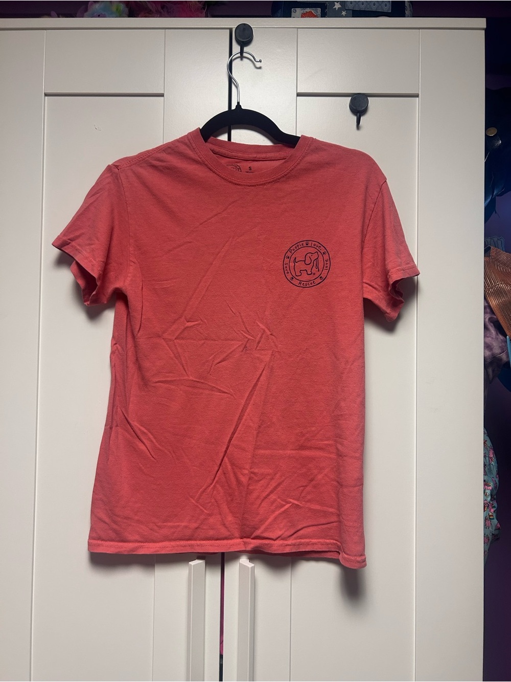 Life Is Good Coral Short-Sleeve Graphic Tee